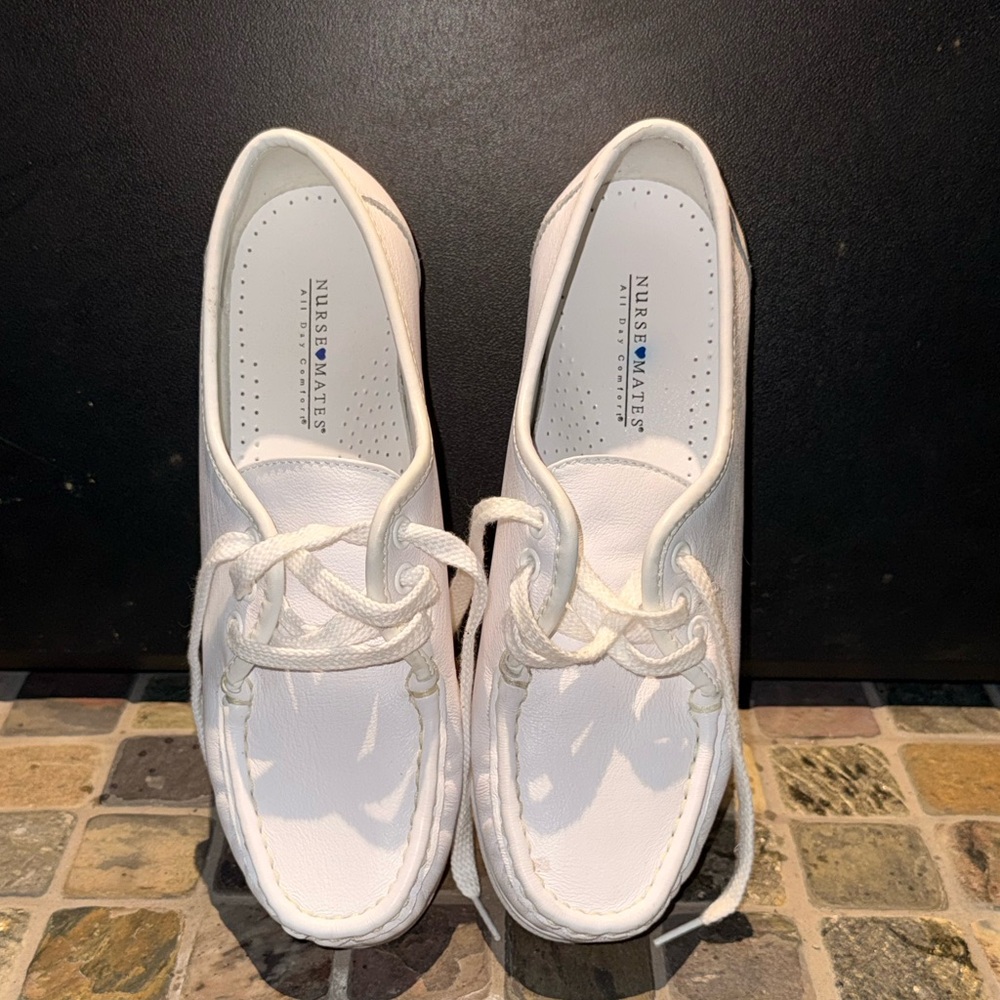 Nurse Mates White Shoes